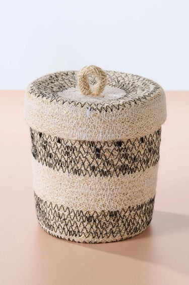 Dorakata Stitched Jute Basket
